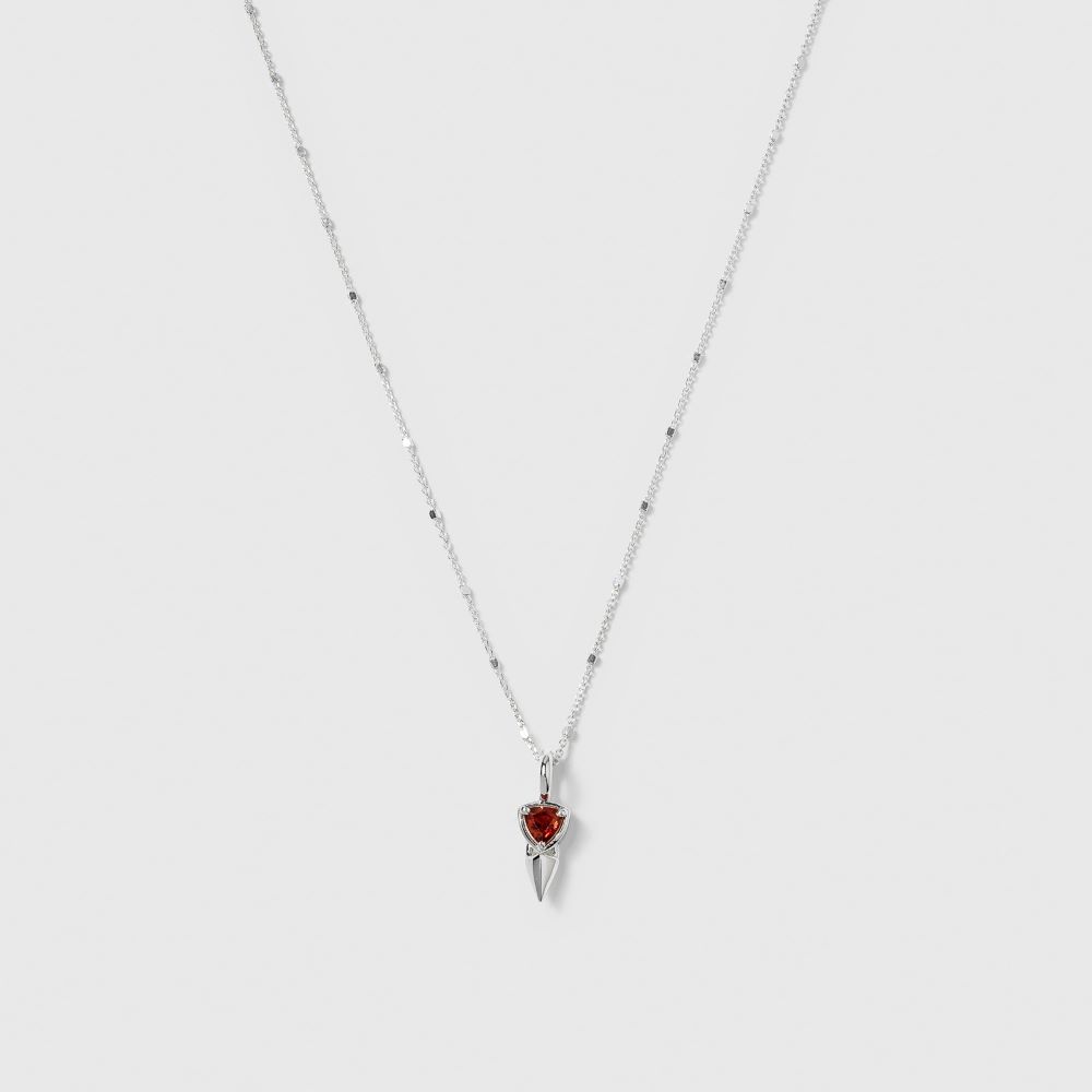 Syster P Mrs H Spike halsband silver