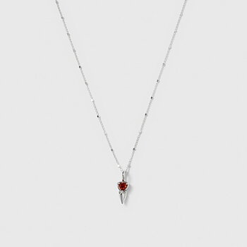Syster P Mrs H Spike halsband silver
