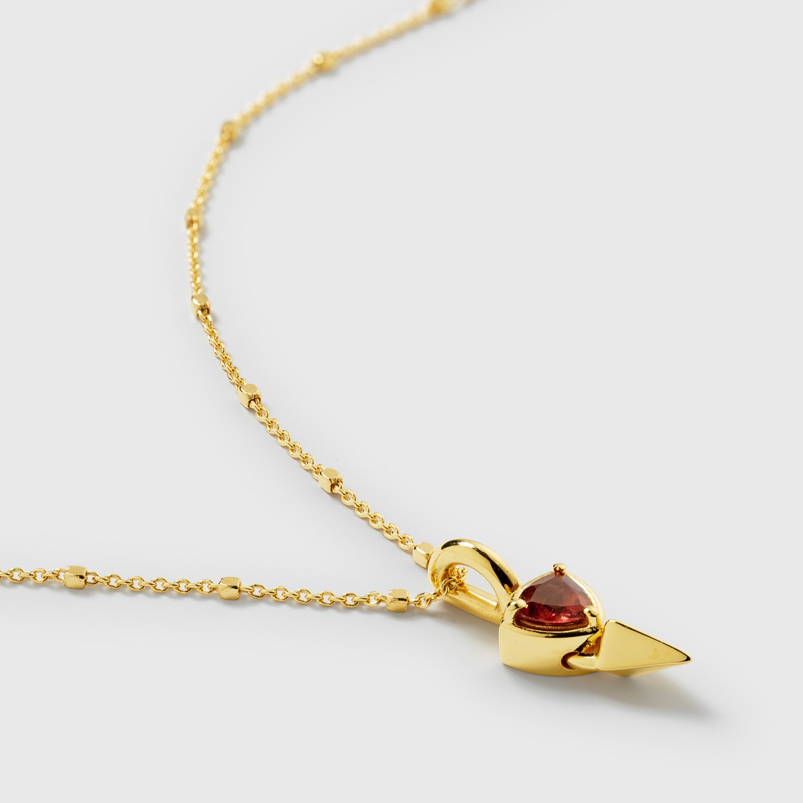 Syster P Mrs H Spike halsband guld - 3
