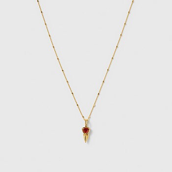 Syster P Mrs H Spike halsband guld