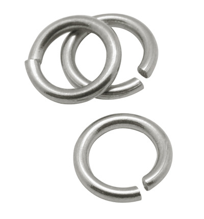 Öppen motring 4 mm rostfritt stål 250-pack