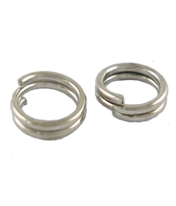 Loopringar 4mm antiksilver 500st storpack