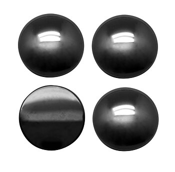 Cabochon hematit 4st 20mm