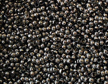 Klämpärlor 2 mm svartoxid ca 150 st