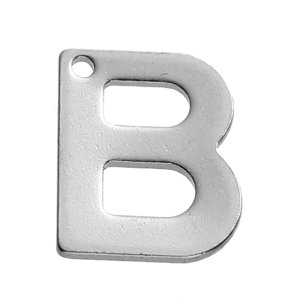 Berlock B bokstav – rostfritt stål 11 mm