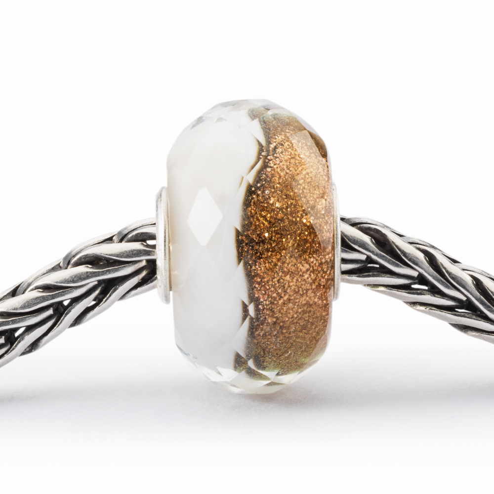 Trollbeads Winter Clouds glaskula - 2