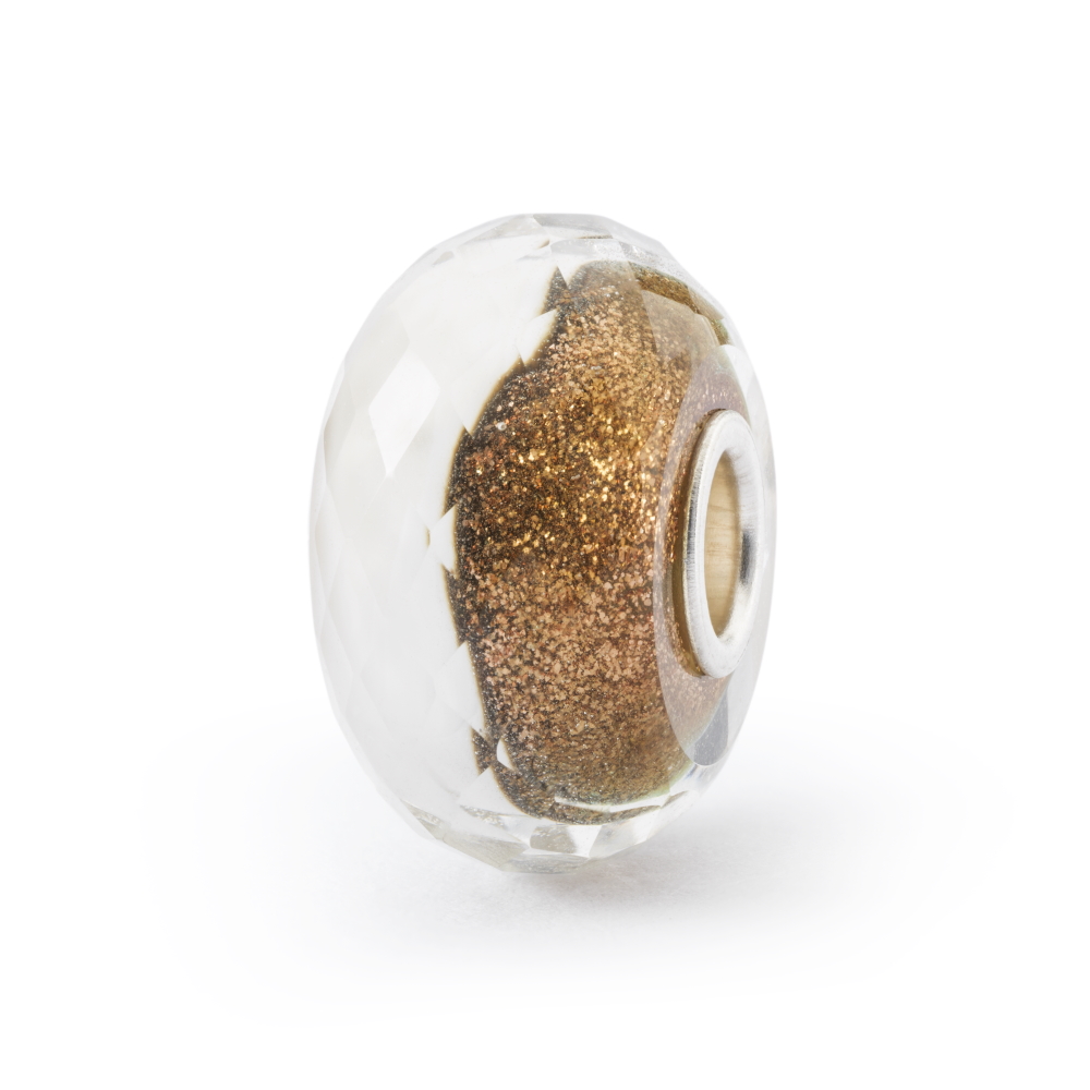 Trollbeads Winter Clouds glaskula