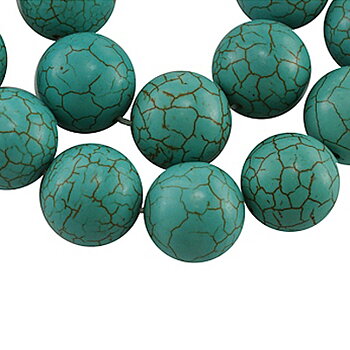 Syntetisk turkos 10mm turkos