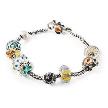 Trollbeads Water Flow glaskula