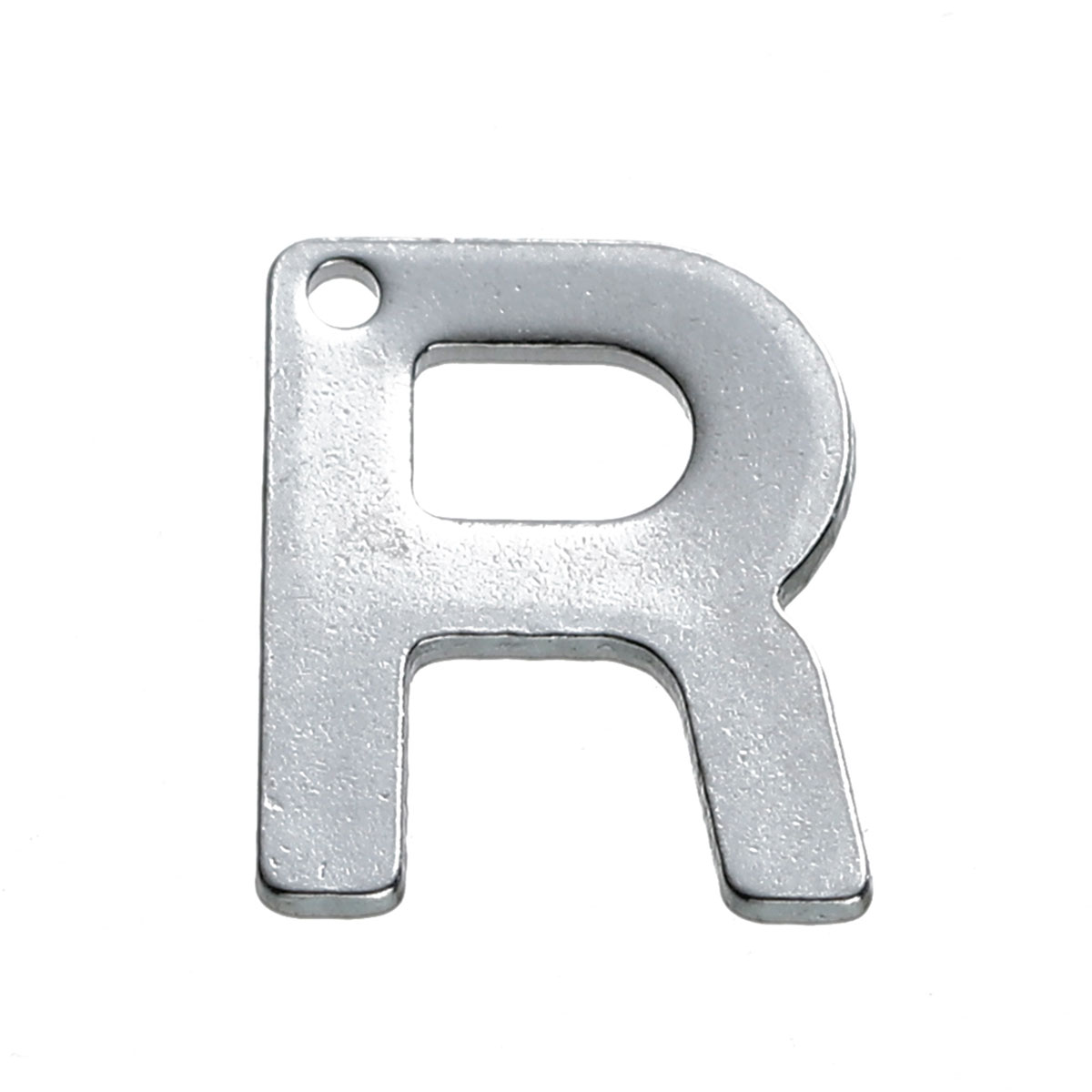 Berlock R bokstav – rostfritt stål 11 mm