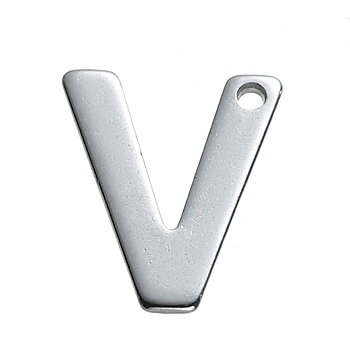 Bokstavsberlock V 11 mm rostfritt stål