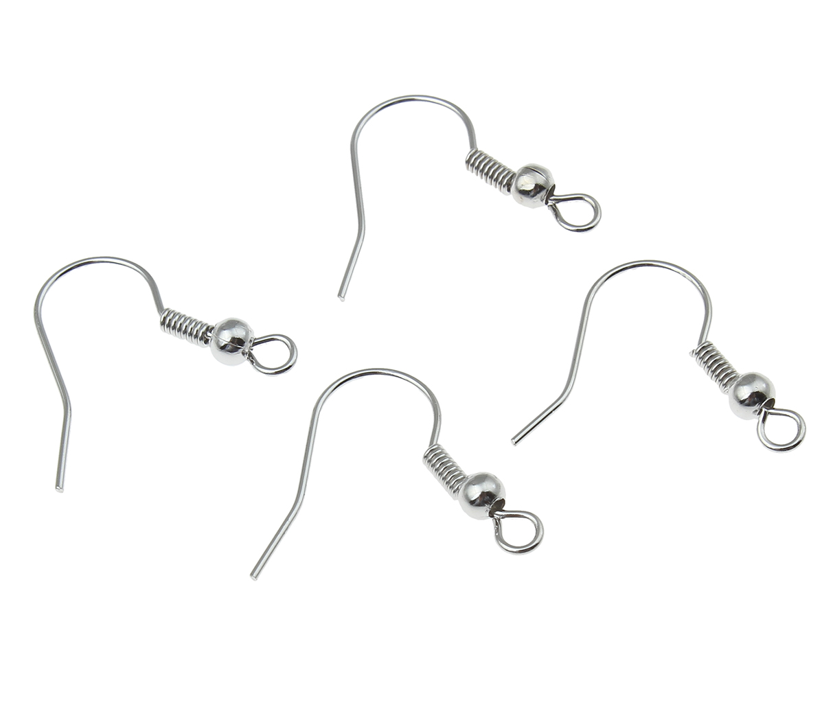 Örkrokar 18 mm antiksilverfärg 20 st - 2