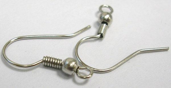 Örkrokar 18 mm antiksilverfärg 20 st - 3