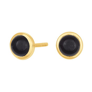 Nordahl Sweet stor örstickare onyx guld