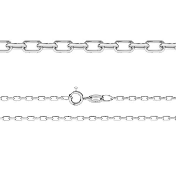 Ankarkedja 75cm silver