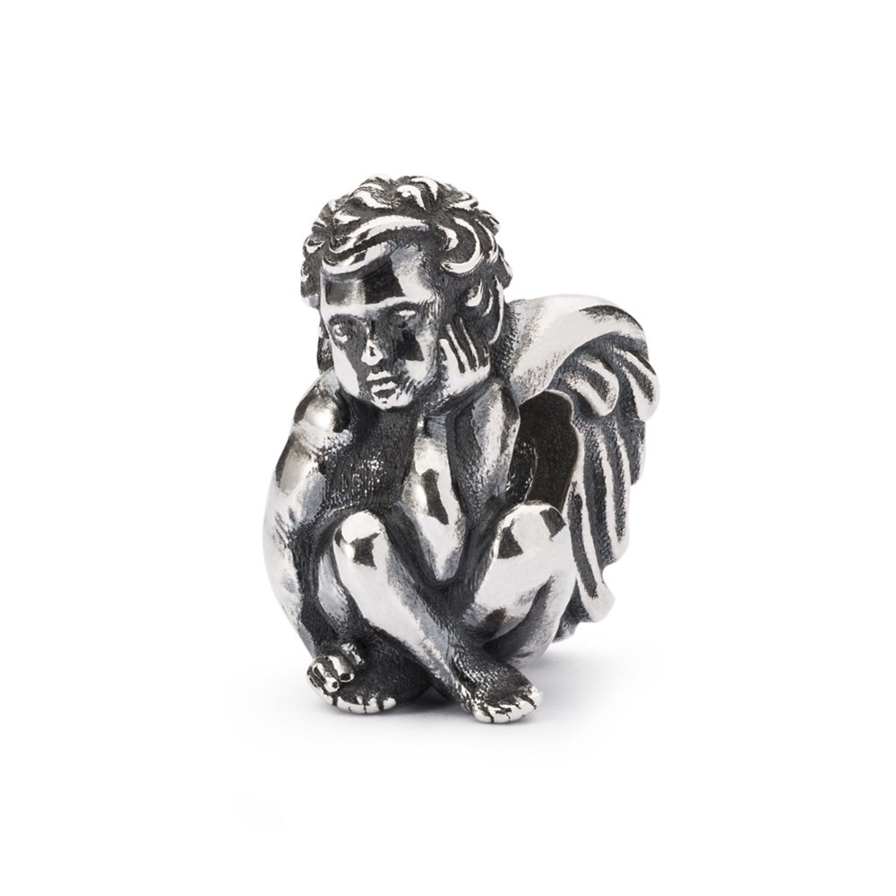 Trollbeads Cherub of Reflection silverkula 