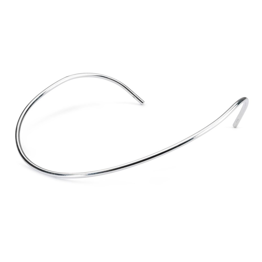 Trollbeads halsring silver