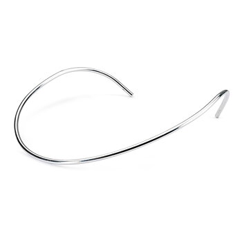 Trollbeads halsring silver