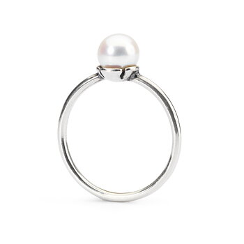 Trollbeads Delicate Pearl ring