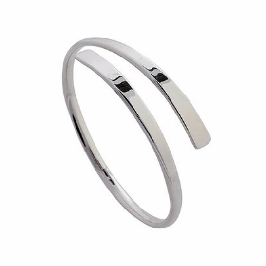 Randers Silver  Armring oval omlott