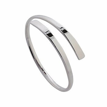 Randers Silver  Armring oval omlott