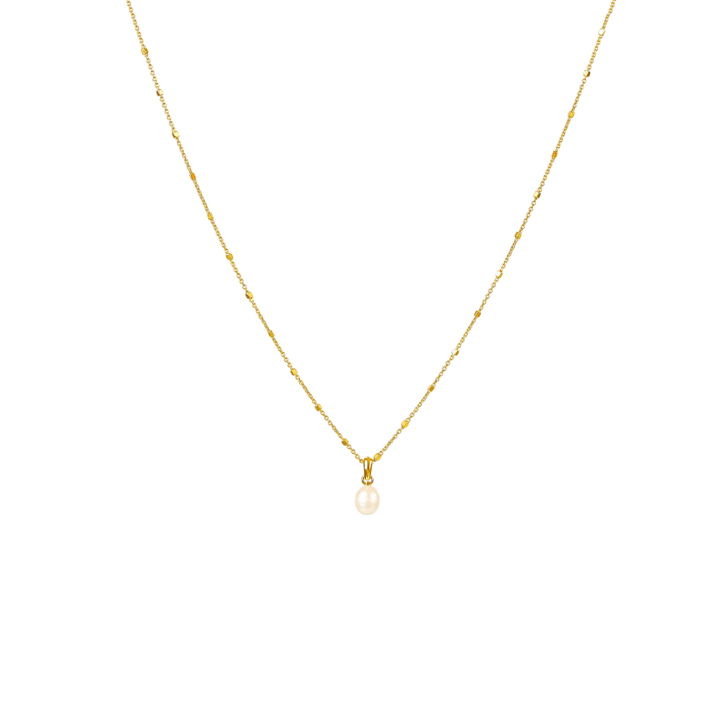 Syster P Treasure Single Pearl halsband guld