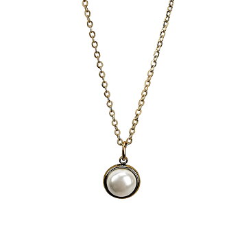 IAMLUND Betty halsband pärla guld