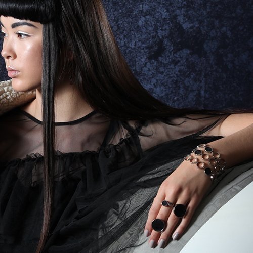 Sägen Luna armband stål - 2