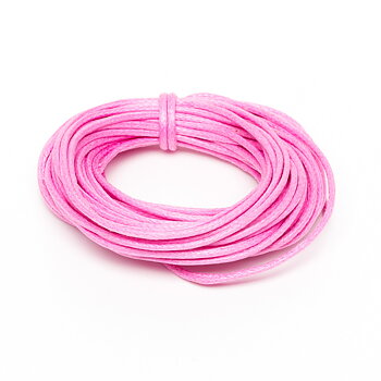 Griffin vaxad bomull 0,8mm rosa
