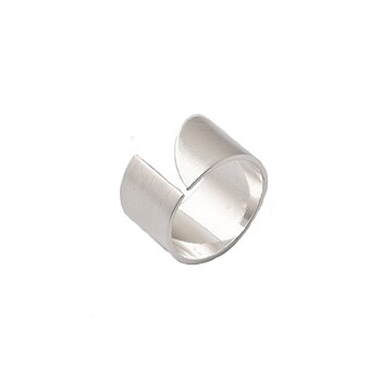 Kelim Edge ring silver