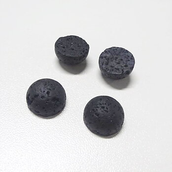 Lava cabochon 12mm