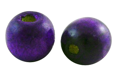 Träpärlor lila ca 1000st seedbeads