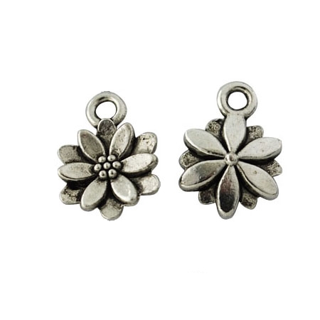 Blomberlock 14 mm silverfärgad 10 st - 2