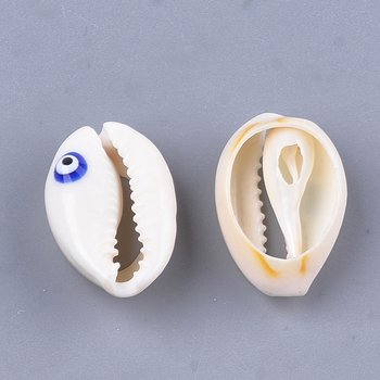 Cowrie snäckor utan hål evil eye