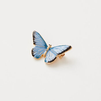 Fable Blue Butterfly brosch