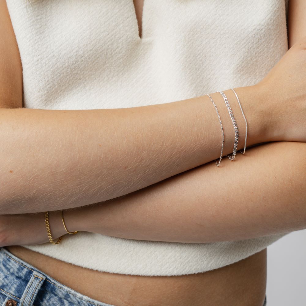 Syster P Sheer Station armband silver - 2