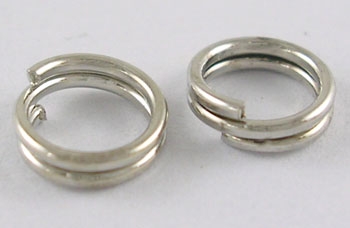 Loopringar antiksilver 4 mm – 100 st