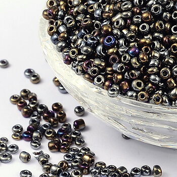 Seedbeads 8/0 metalic mix