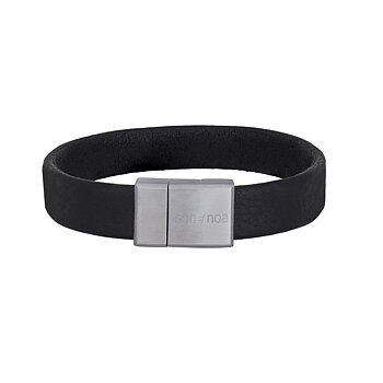 Son of Noa armband slät svart