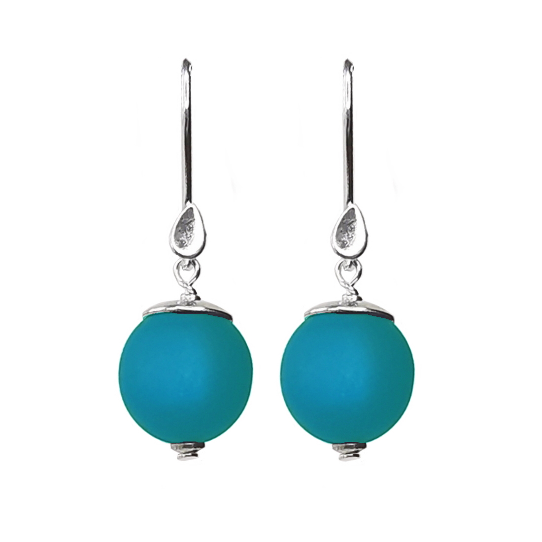 IAMLUND Berry örhänge teal
