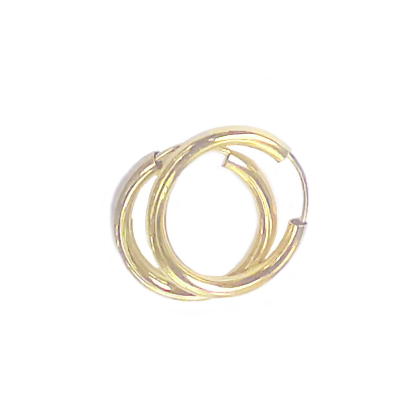 BNH Kreol slät guld 20mm