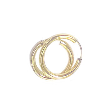 BNH Kreol slät guld 20mm