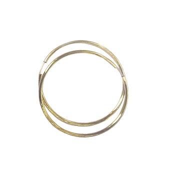 BNH Kreol slät guld 50mm