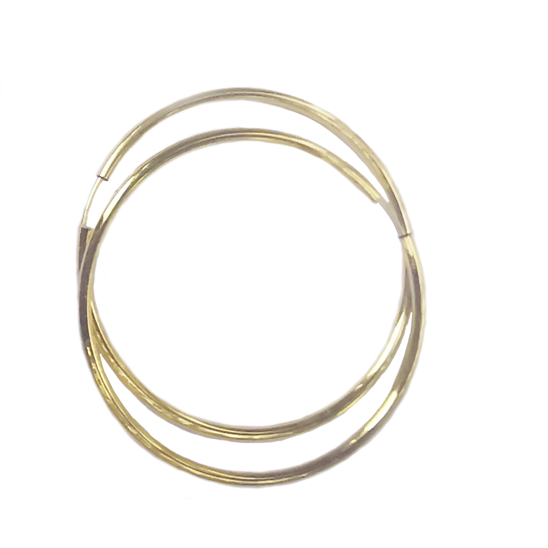BNH Kreol slät guld 60mm
