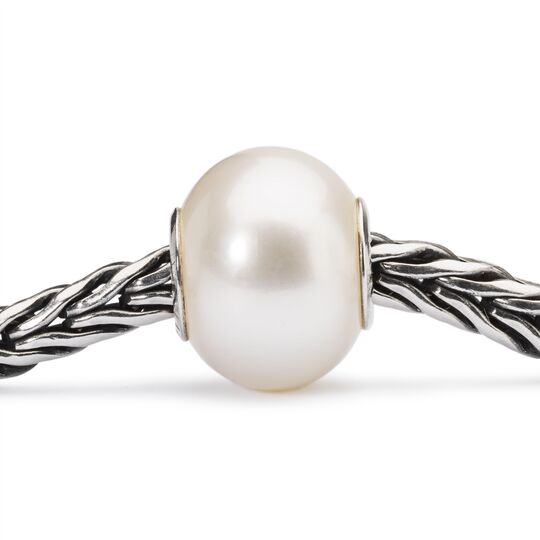 Trollbeads White Pearl kula - 2