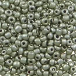 Seedbeads 6/0 antiksilver mörk