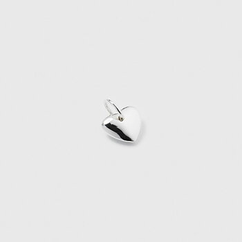 Syster P Beloved Heart berlock silver