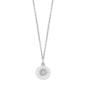 Siersbøl Margerit halsband S silver