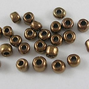 Seedbeads 8/0 brons