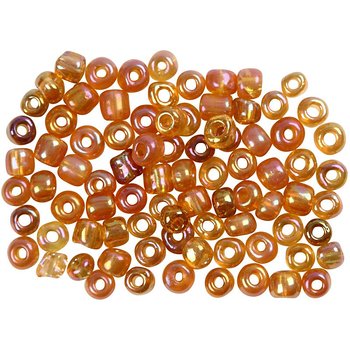 Seedbeads 6/0 gul olja
